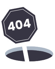 A sign saying 404